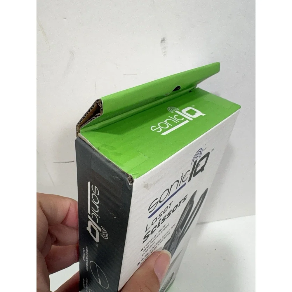SonicIQ‎ Laser Scissors Cuts Straight Fast Laser Guided Scissors Sonic IQ New